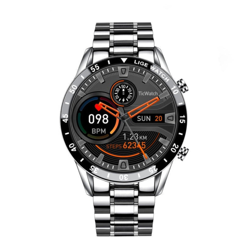 Stainless Steel Smart Watch | AMOLED Display with 4G Connectivity