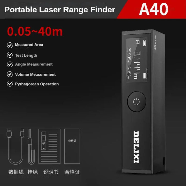 Digital Laser Measure | Multi-Function Distance Meter