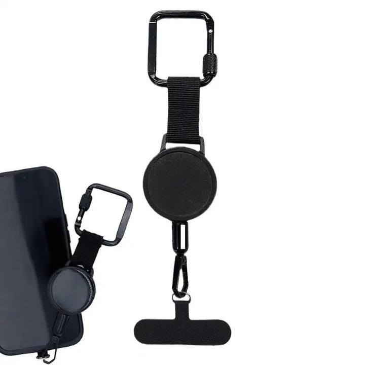 Retractable Phone Security Holder | Anti-Theft Belt Clip Design