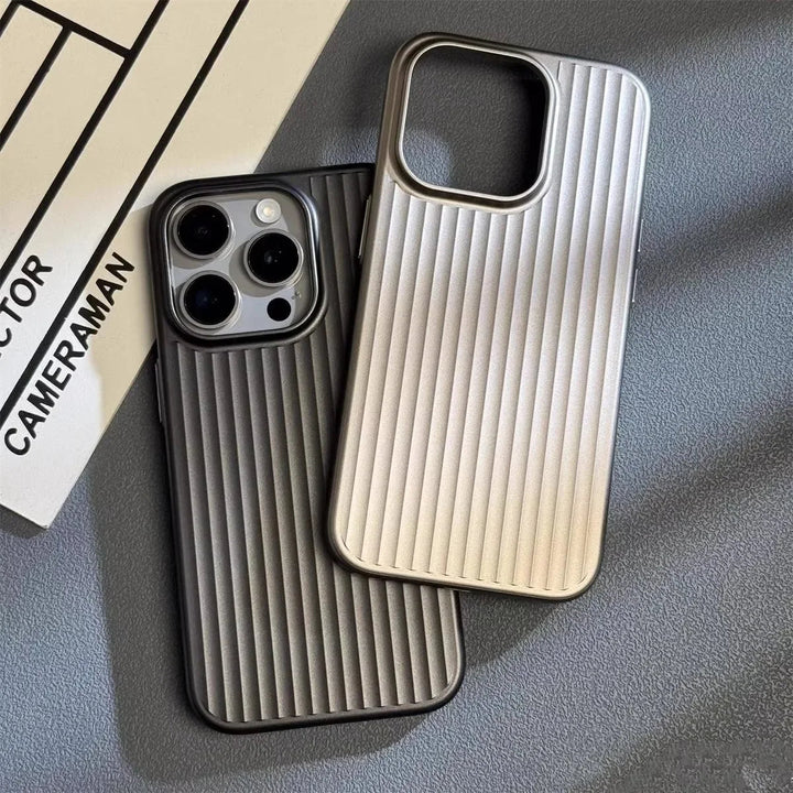 Premium Phone Case | Ribbed Aluminum Design
