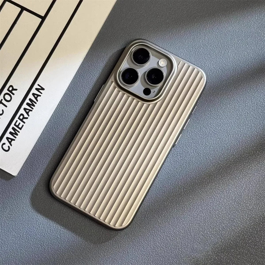 Premium Phone Case | Ribbed Aluminum Design
